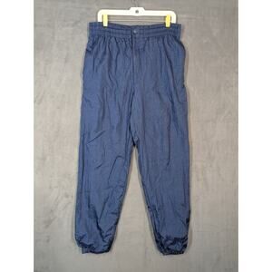 Windbreaker Brand Track Pants Mens Large Blue Vintage